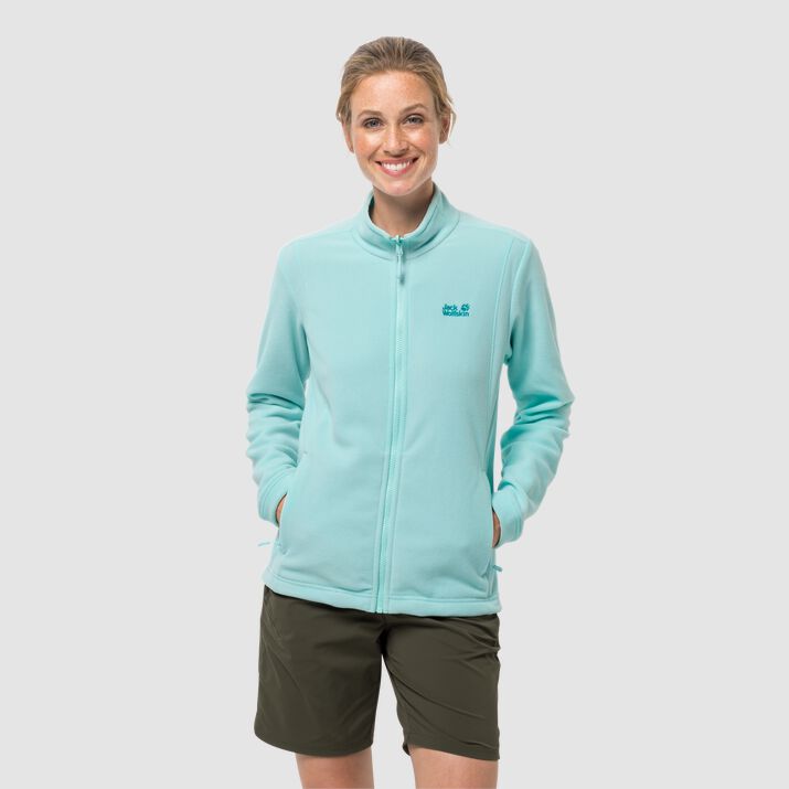 Chamarra Polar Jack Wolfskin Kiruna Mujer Azules Mexico-1394217